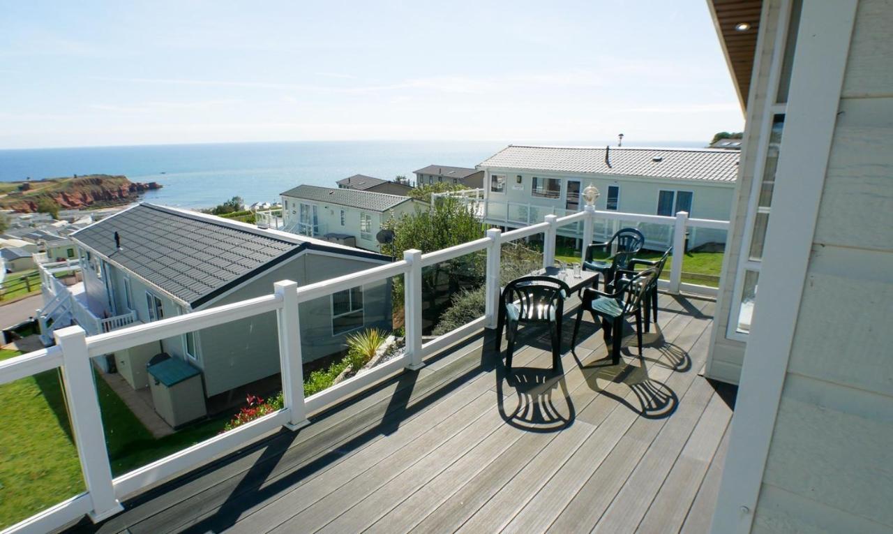 Luxury 3 Bed 2 Bath Lodge With Sea Views! Exmouth Extérieur photo