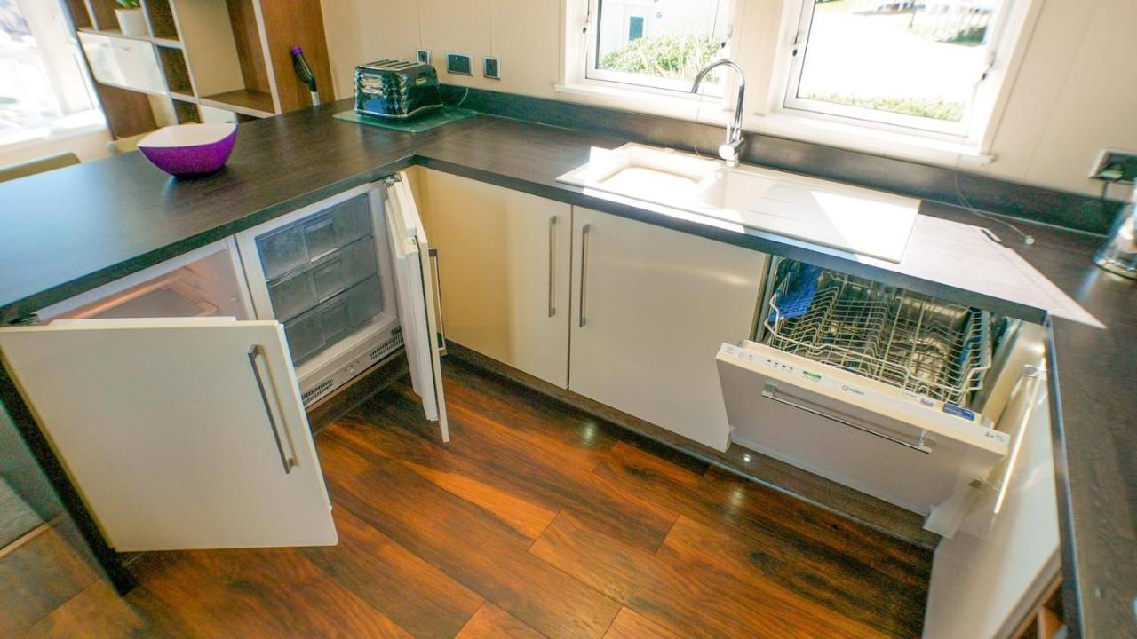 Luxury 3 Bed 2 Bath Lodge With Sea Views! Exmouth Extérieur photo