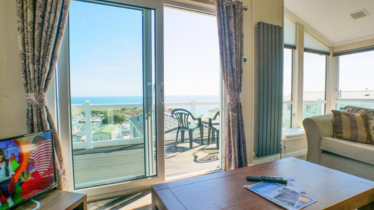Luxury 3 Bed 2 Bath Lodge With Sea Views! Exmouth Extérieur photo